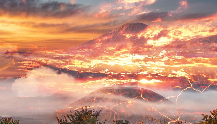 做梦梦见火山爆发是什么意思 做梦梦见火山爆发有什么预兆