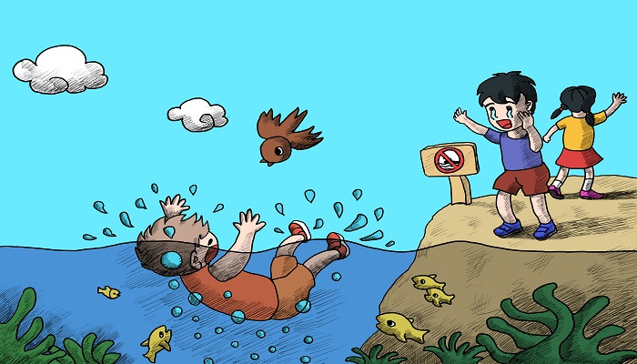 做梦梦见有人推自己下水是什么意思 做梦梦见有人推自己下水有什么预兆