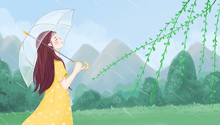 做梦梦见下雨打伞和别人同行是什么意思
