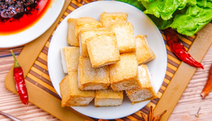 做梦梦见豆腐切成一块一块的