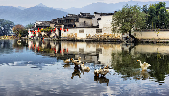 做梦梦见自己在流动的河水走