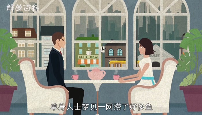 做梦梦见一网捞了好多鱼什么意思