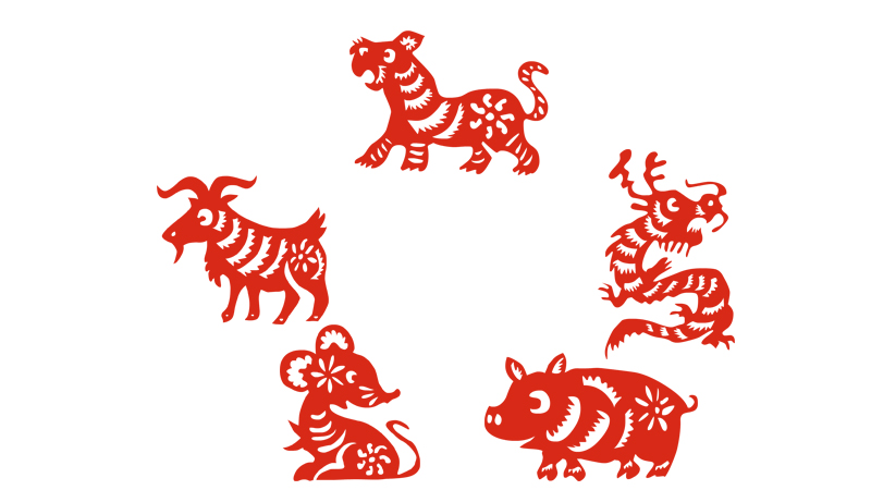 五福是指哪五个生肖属相，最佳答案