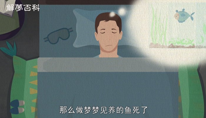 做梦梦见养的鱼死了什么意思